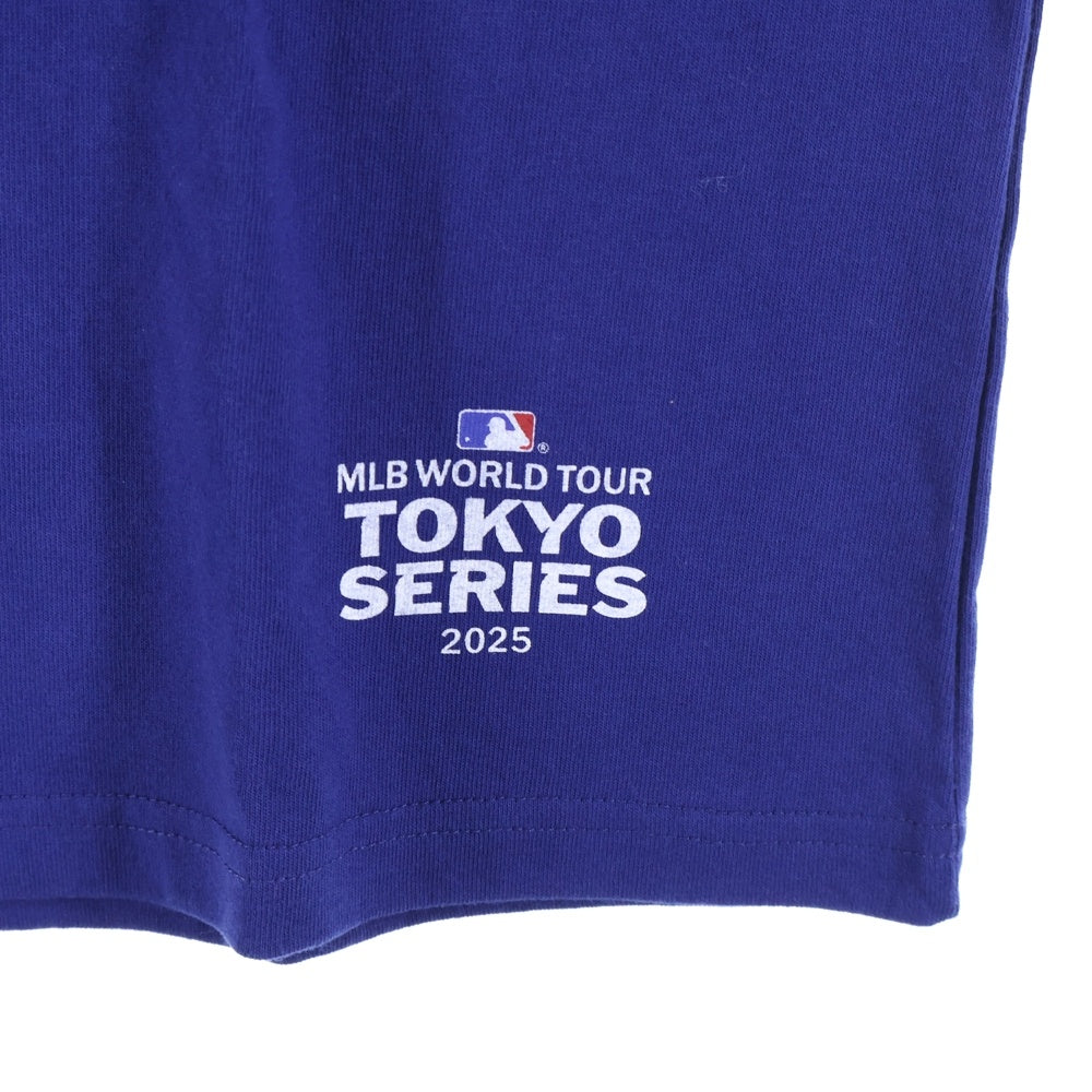 NEW ERA(ニューエラ) ×MLB S/S LOSDOD RYL GR8 ロサンゼルスドジャース クルーネック 半袖Tシャツ ブルー