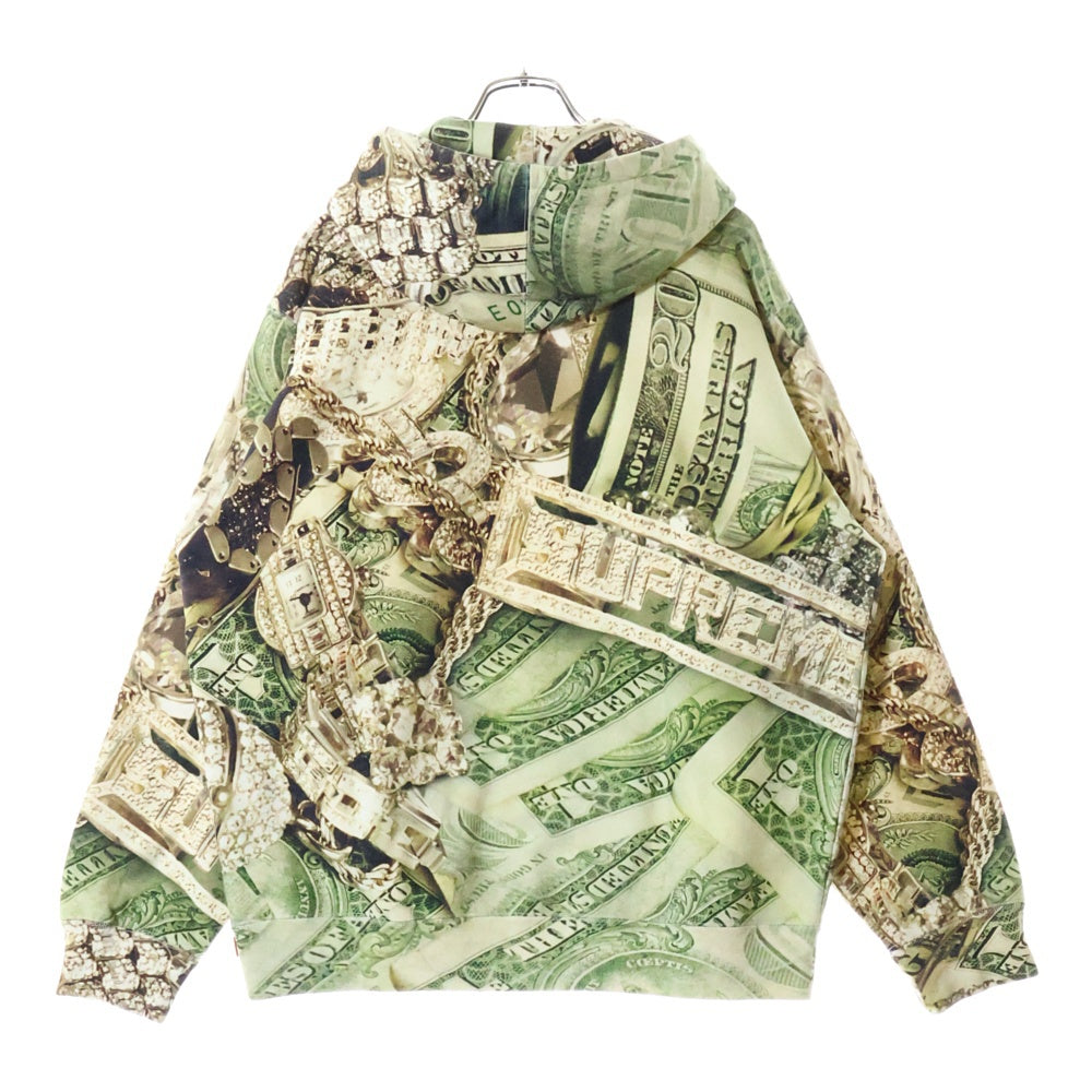 SUPREME(シュプリーム) 20SS Bling Hooded Sweatshirt 総柄 プルオーバーパーカー マルチカラー