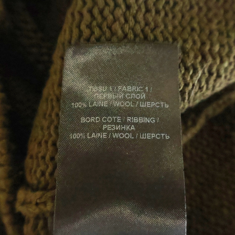 BALMAIN(バルマン) ロゴジャガード クルーネックニット オリーブ KD000K027