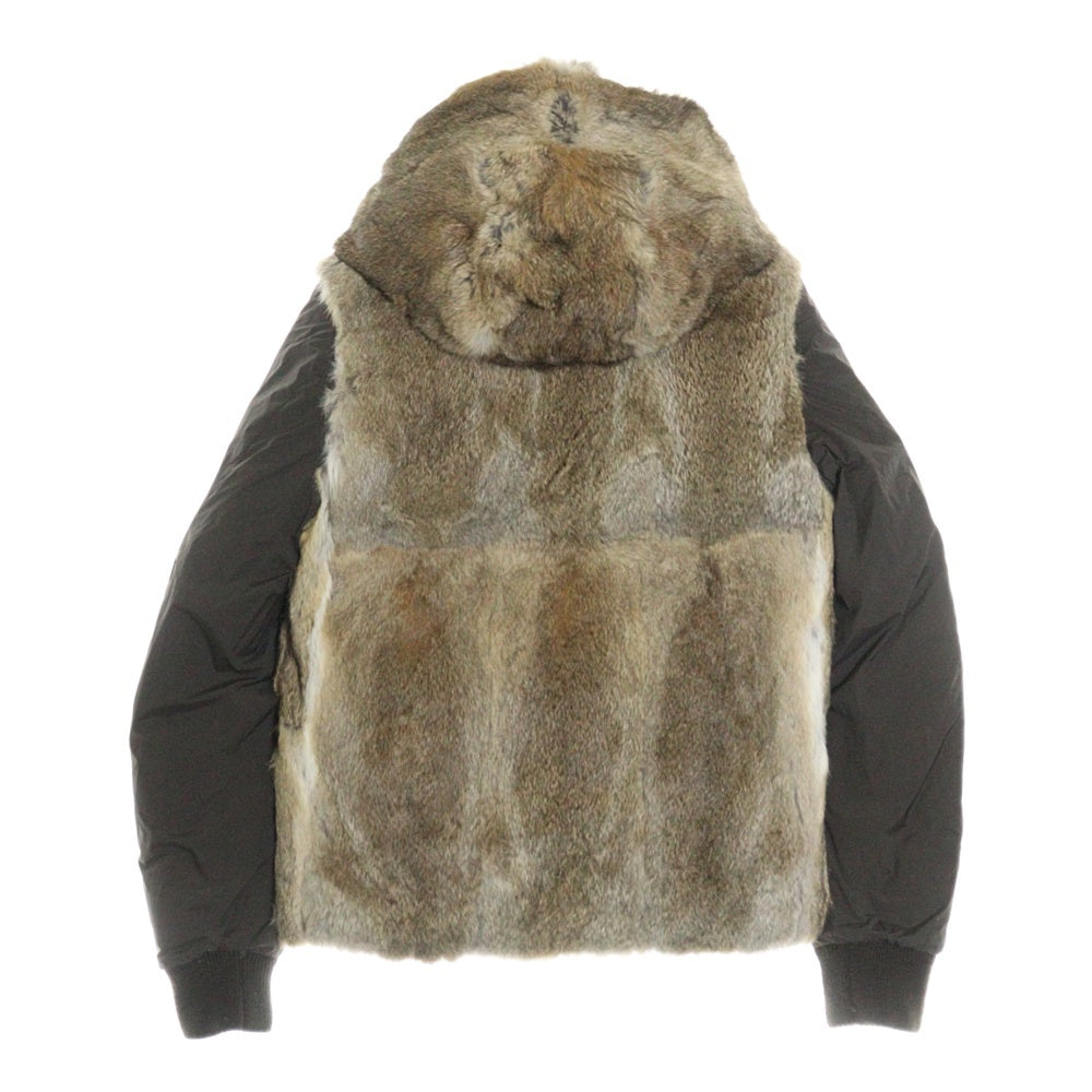 MONCLER(モンクレール) BASTOGNE GIUBBOTTO バストーニュ リバーシブル ダウンジャケット ダークブラウン