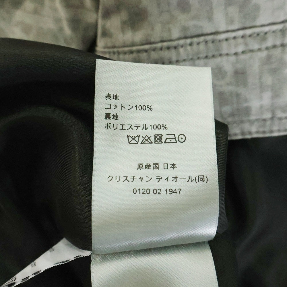 DIOR(ディオール) オブリークスウィングトップブルゾン ジップアップコットンデニムジャケット グレー 513D499A3001