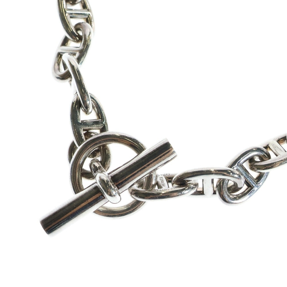 HERMES(エルメス) Chaine d'Ancre MM 36LINK シェーヌダンクル MM チェーンネックレス 36コマ シルバー