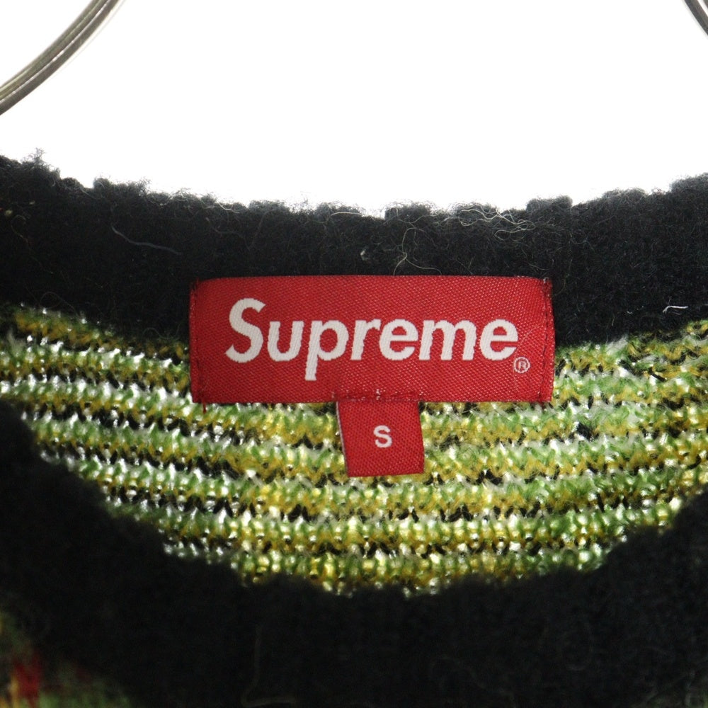 SUPREME(シュプリーム) 20AW Brushed Plaid Sweater ブラッシュド プレイド セーター モヘアニット 格子柄 マルチカラー
