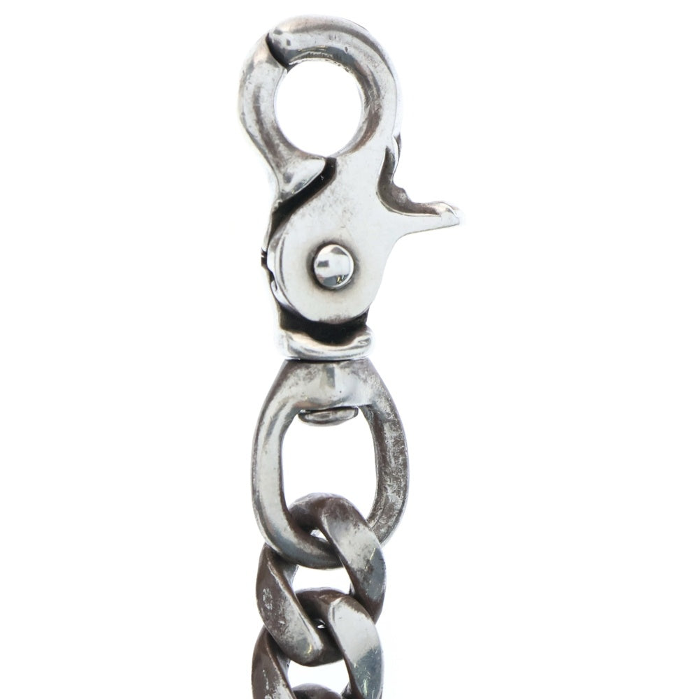 CHROME HEARTS(クロムハーツ) CLASSIC SHORT-T/ 2クリップショートクラシック ウォレットチェーン シルバー BCA068