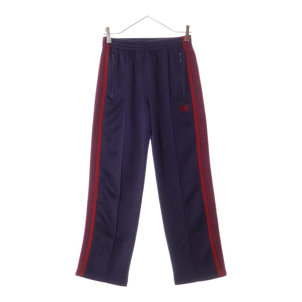 Needles(ニードルス) 24AW LQ229 Track Pant ストレート トラックパンツ パープル/レッド