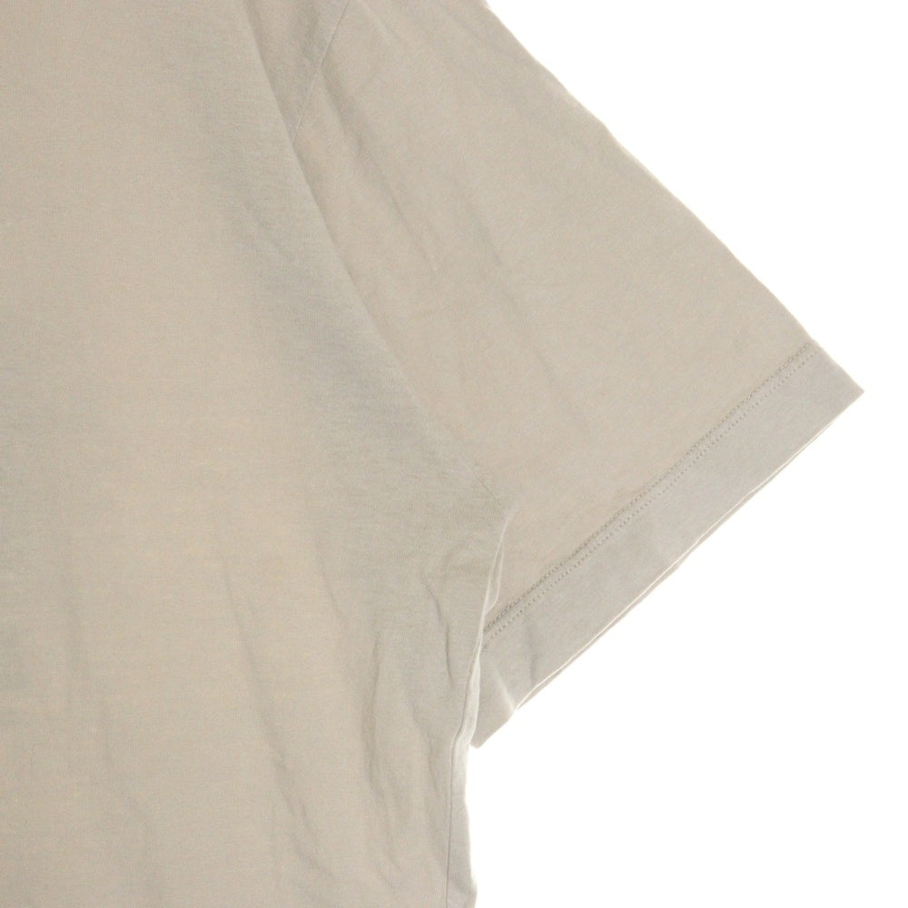 STONE ISLAND(ストーンアイランド) バックロゴ ラバープリント クルーネック 半袖Tシャツ ベージュ 78152NS89