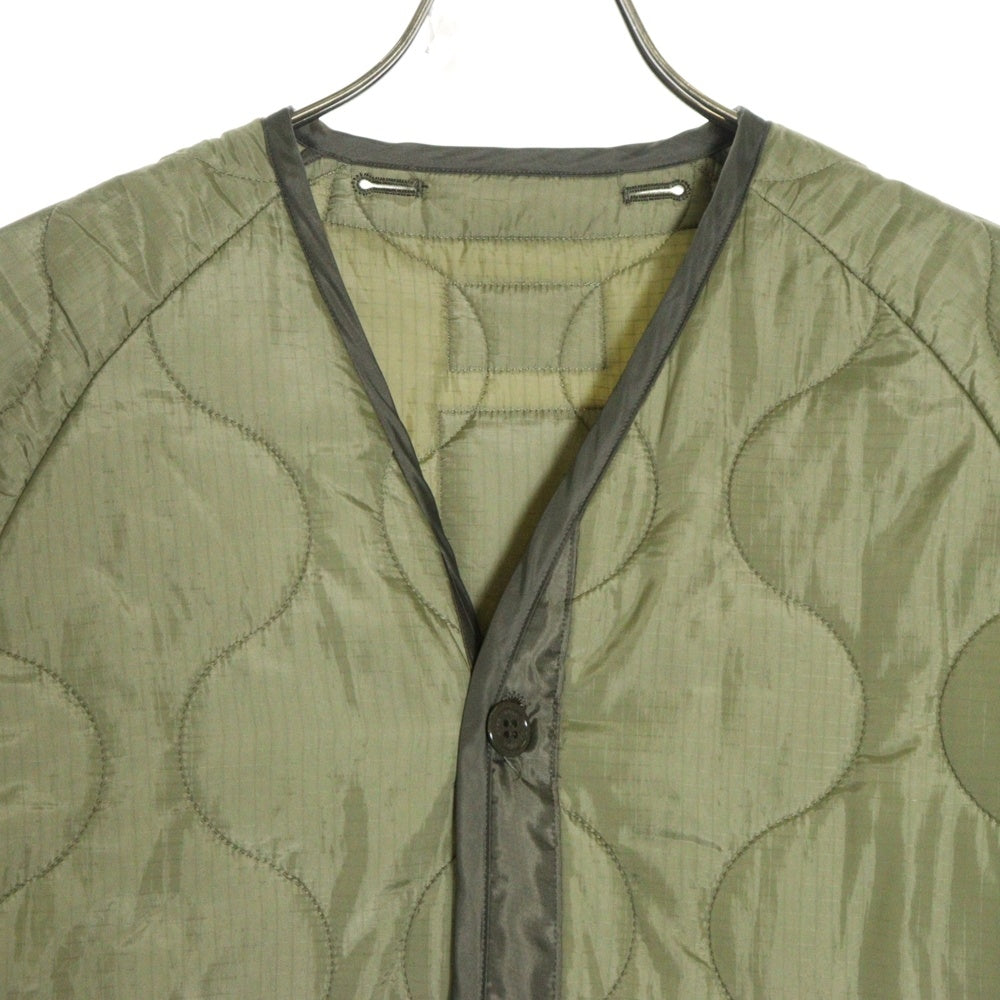 HYKE(ハイク) QUILTED LINER COAT キルテッド ライナー コート カーキ