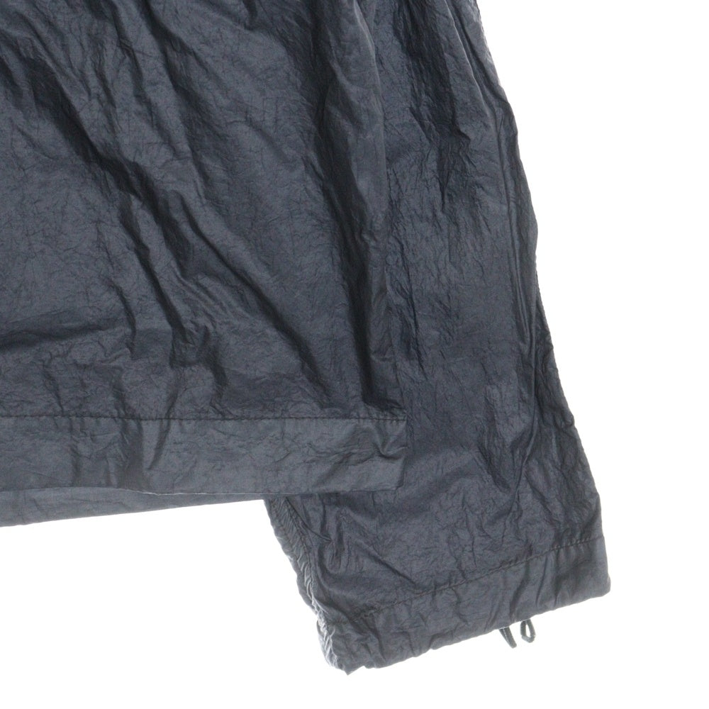 STONE ISLAND(ストーンアイランド) 00s Nylon Jacket 袖ロゴワッペン フード付き ナイロンジャケット グレー 4015M319