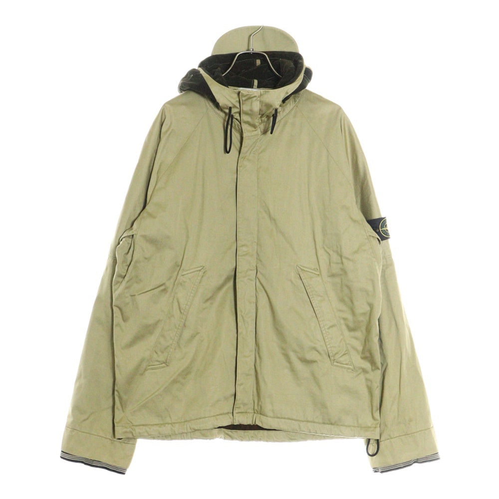 STONE ISLAND(ストーンアイランド) 00s RIOT MASK JACKET ライオット マスク ジャケット 袖ロゴワッペン ベージュ