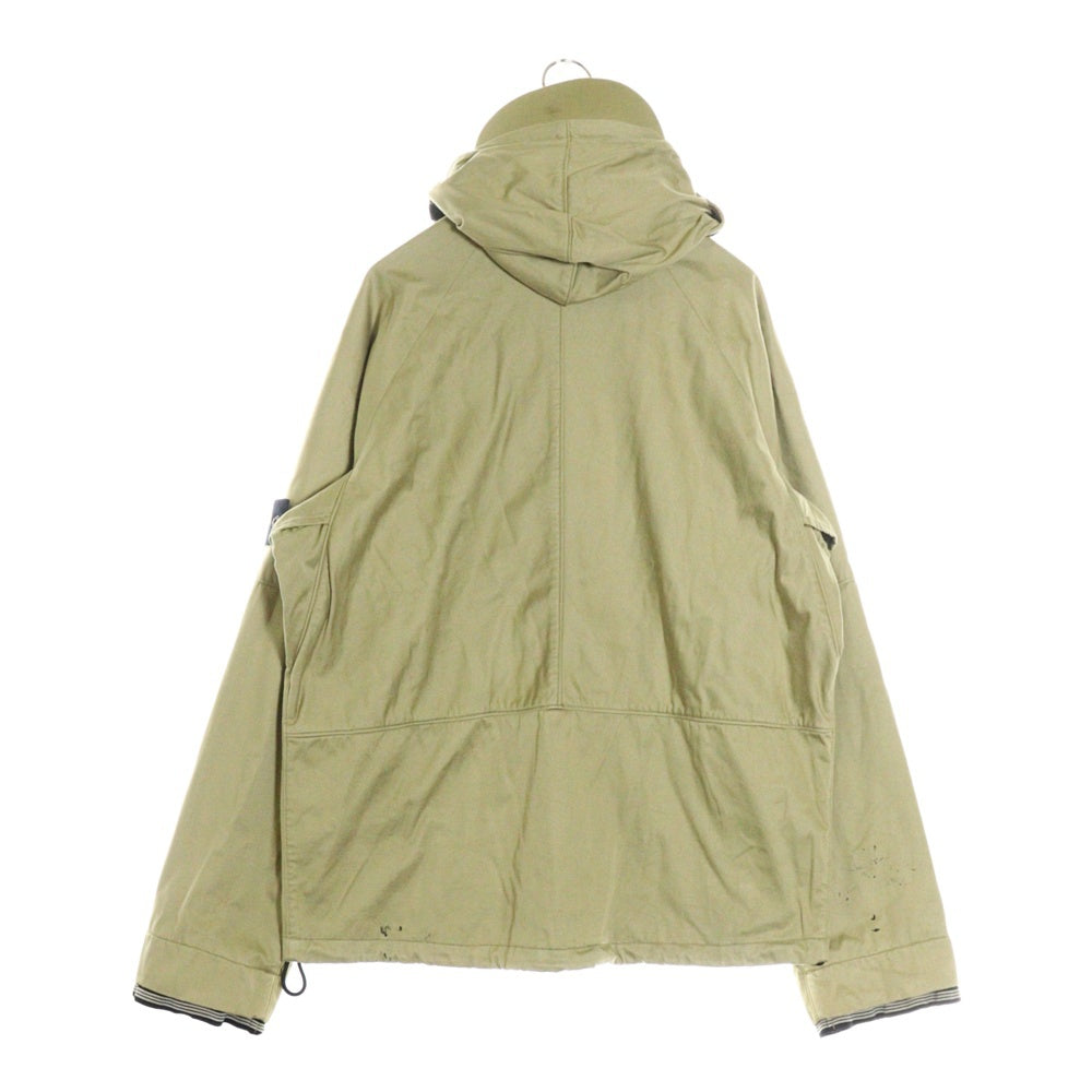 STONE ISLAND(ストーンアイランド) 00s RIOT MASK JACKET ライオット マスク ジャケット 袖ロゴワッペン ベージュ