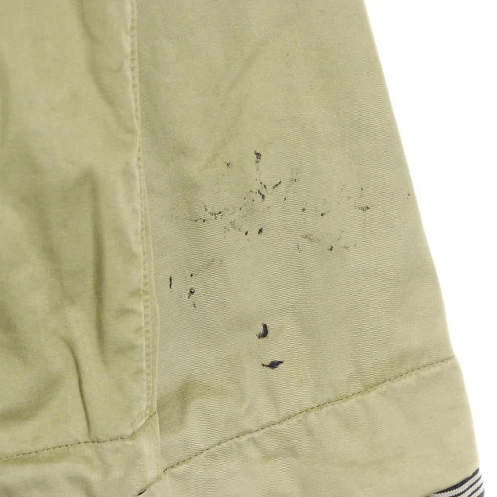 STONE ISLAND(ストーンアイランド) 00s RIOT MASK JACKET ライオット マスク ジャケット 袖ロゴワッペン ベージュ