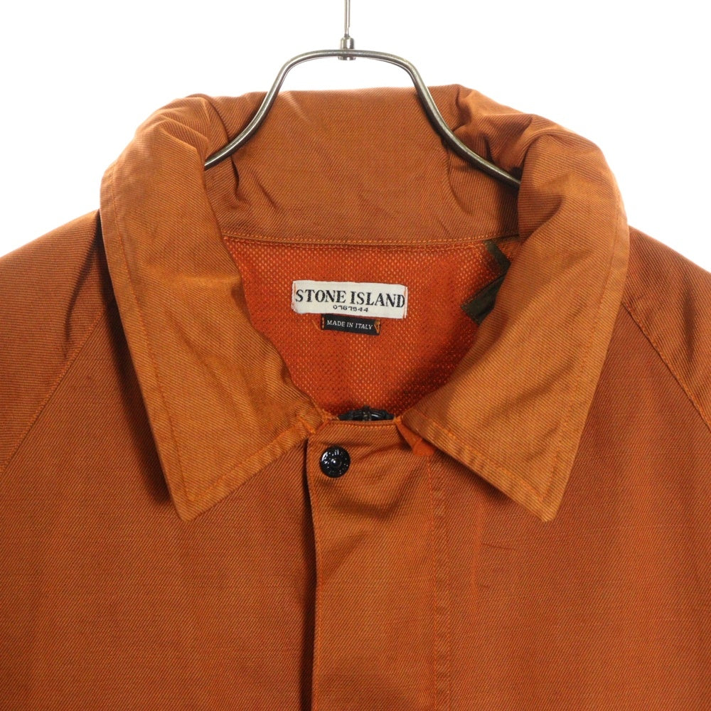 STONE ISLAND(ストーンアイランド) Mountain Jacket 袖ロゴワッペン マウンテンジャケット オレンジ 40154N37