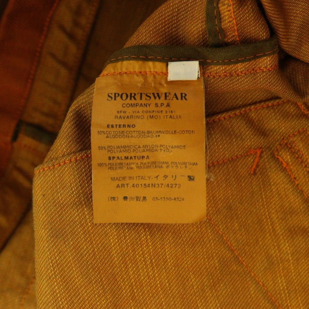 STONE ISLAND(ストーンアイランド) Mountain Jacket 袖ロゴワッペン マウンテンジャケット オレンジ 40154N37