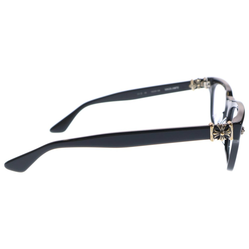 CHROME HEARTS(クロムハーツ) VAGILANTE CHプラステンプル ウェリントン眼鏡 ブラック