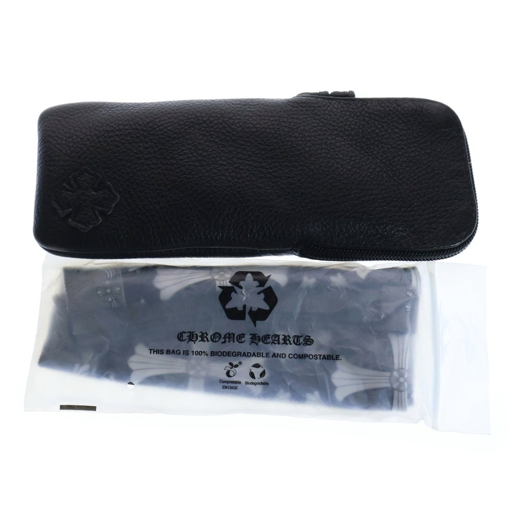 CHROME HEARTS(クロムハーツ) VAGILANTE CHプラステンプル ウェリントン眼鏡 ブラック