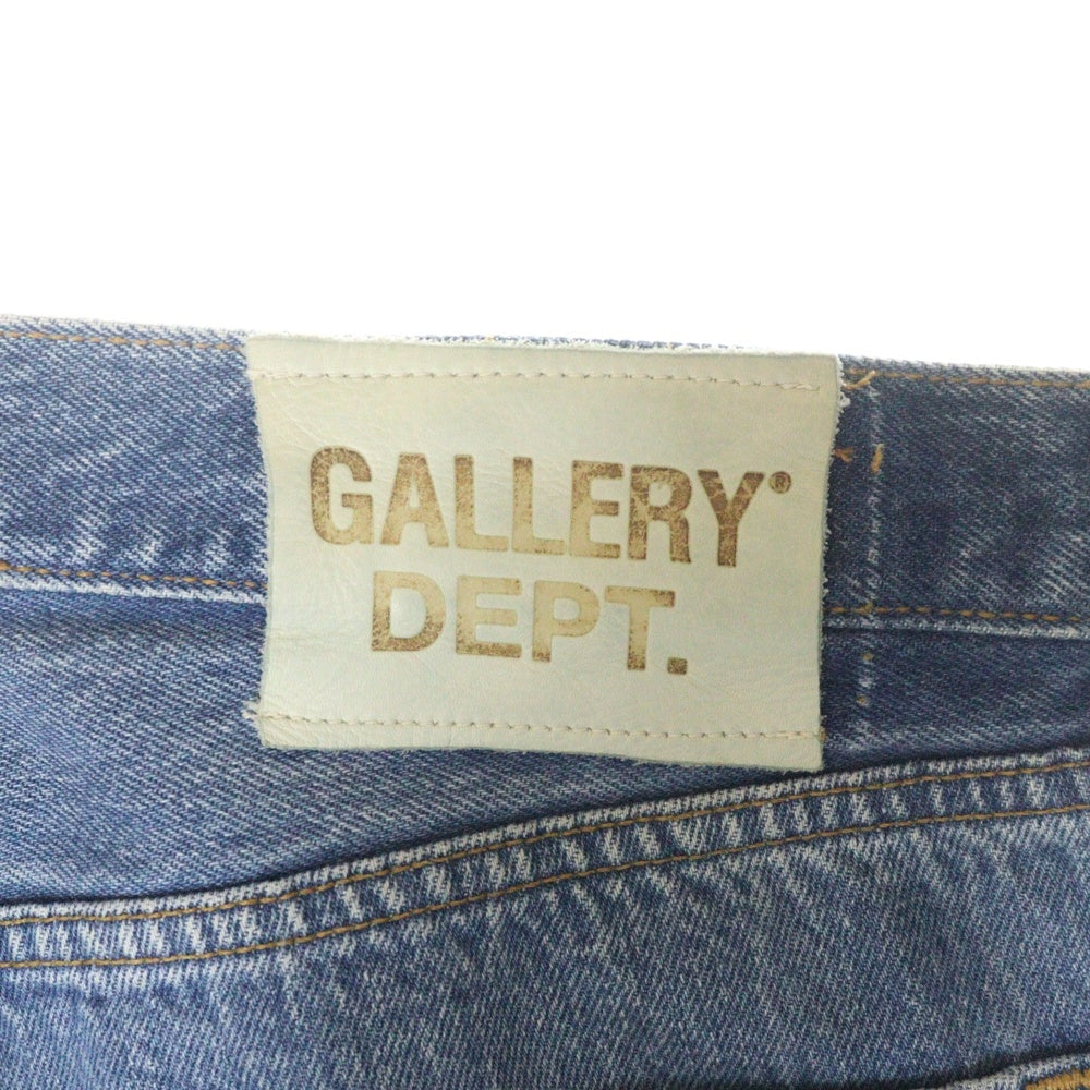 GALLERY DEPT.(ギャラリーデプト) リメイク 再構築 デニムショーツ ハーフパンツ インディゴ
