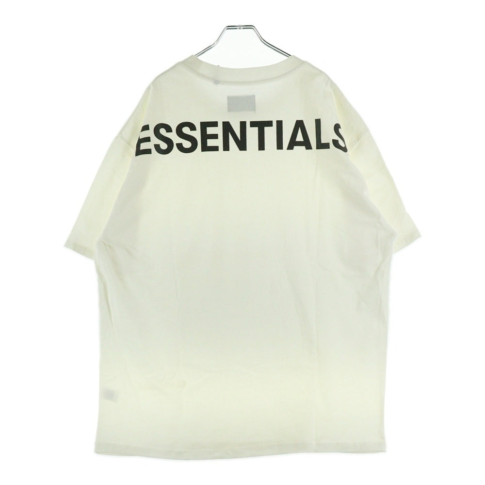 FEAR OF GOD ESSENTIALS(フィアオブゴッド エッセンシャルズ) ロゴプリント半袖Tシャツ クルーネックカットソー ホワイト