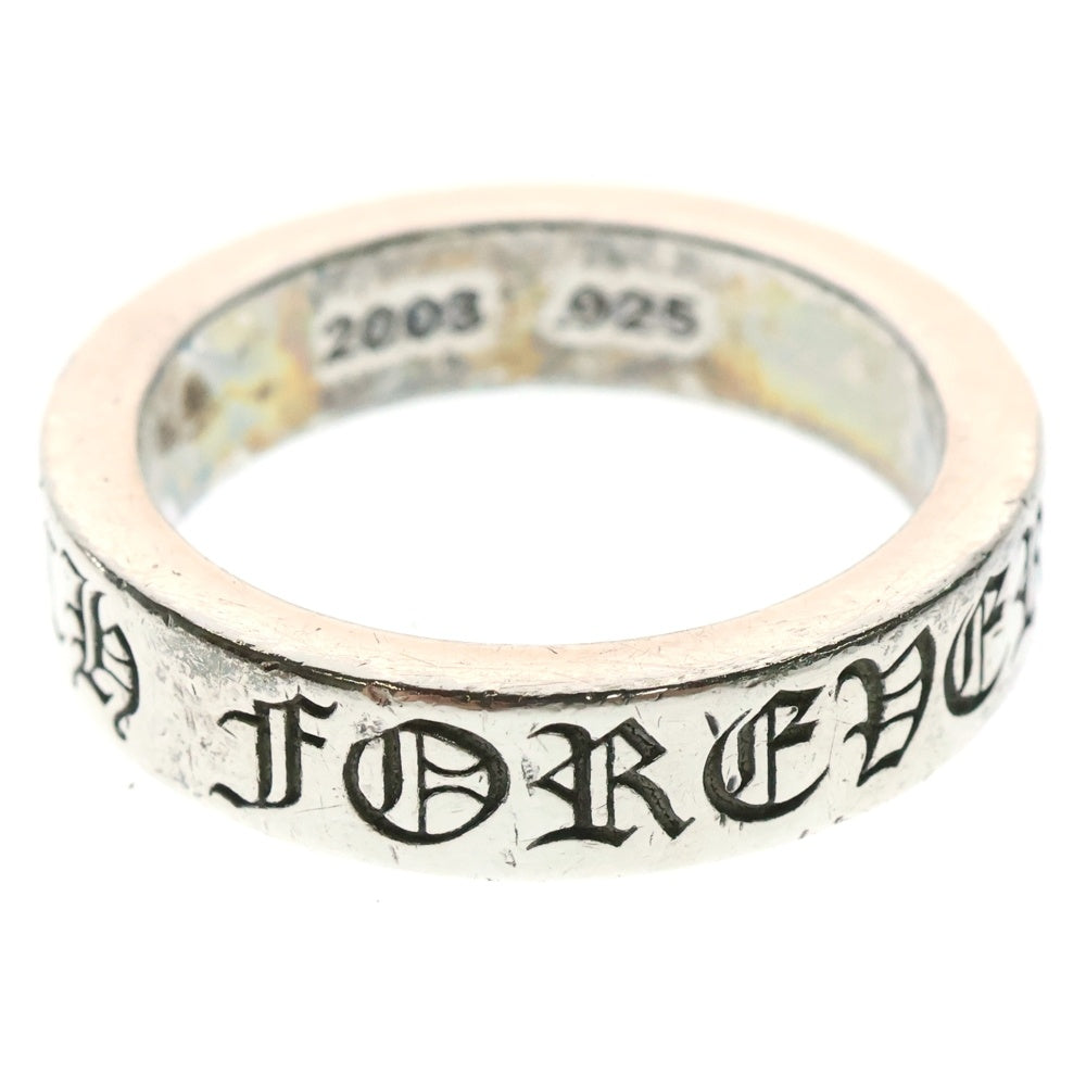 CHROME HEARTS(クロムハーツ) 6mm SPACER FOREVER 6mmスペーサーリング フォーエバーシルバー BCA337