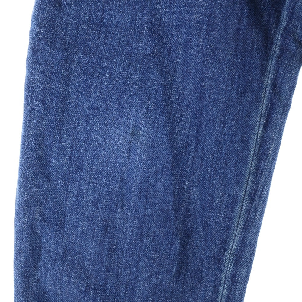 GUCCI(グッチ) ロゴ刺繍 ロゴボタン キッズ デニム カーゴパンツ インディゴ 670832 XDBZX