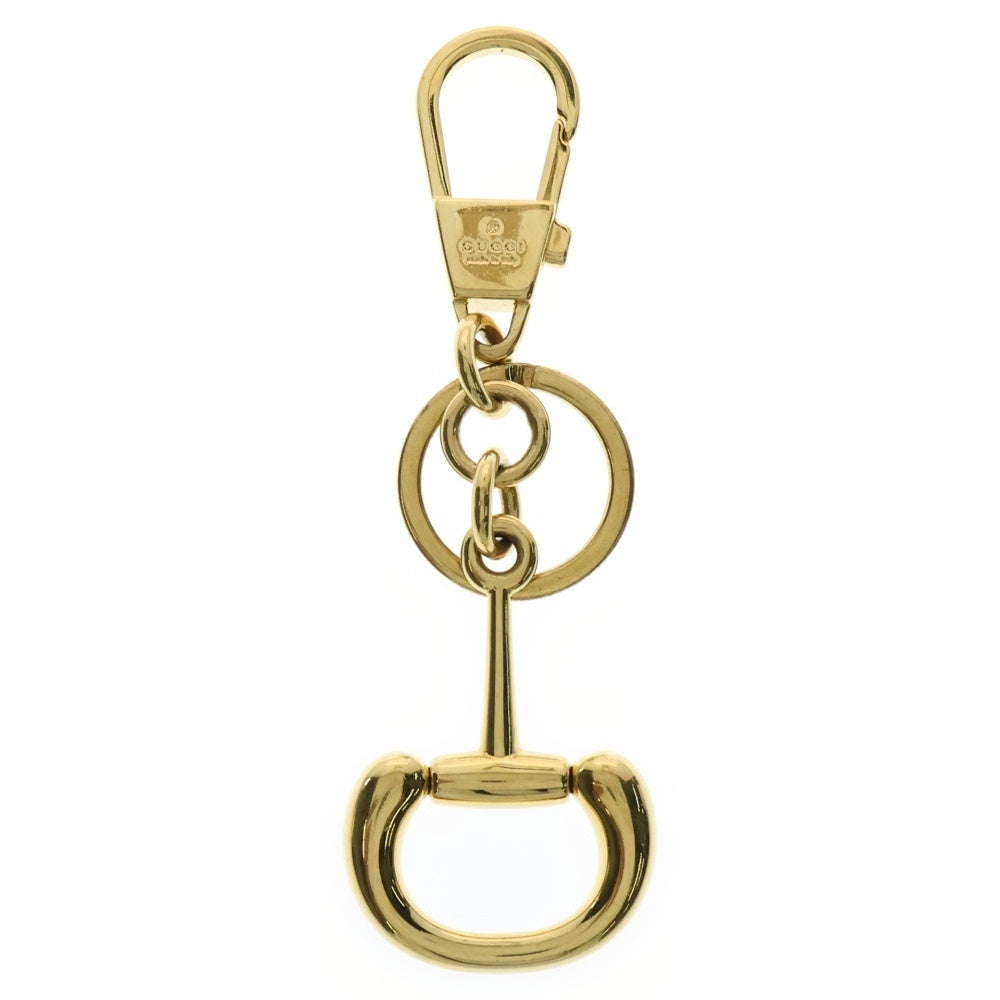 GUCCI(グッチ) ホールビットキーチェーン キーホルダー ゴールド