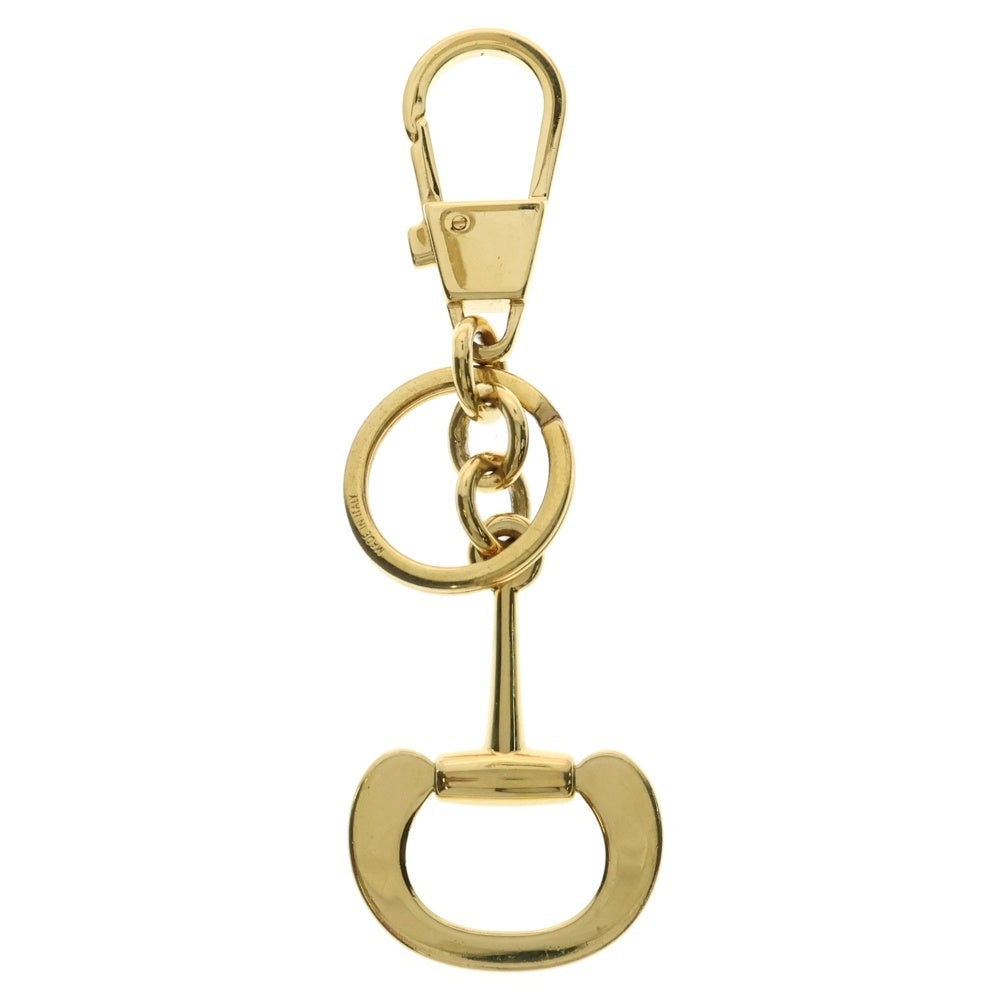 GUCCI(グッチ) ホールビットキーチェーン キーホルダー ゴールド