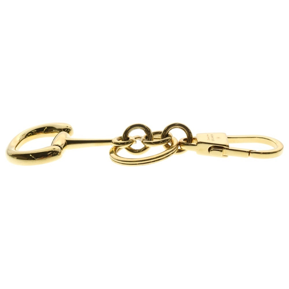 GUCCI(グッチ) ホールビットキーチェーン キーホルダー ゴールド
