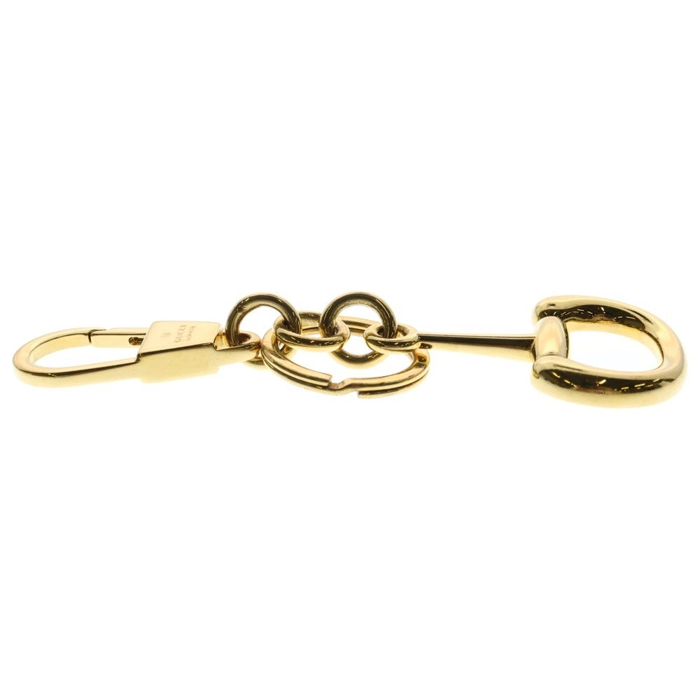 GUCCI(グッチ) ホールビットキーチェーン キーホルダー ゴールド