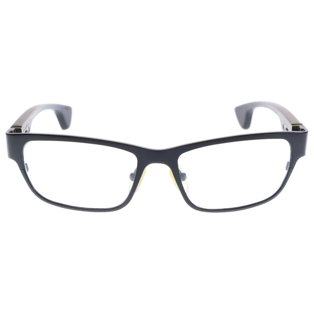CHROME HEARTS(クロムハーツ) THO BRIWG エボニー ウッドテンプルサングラス アイウェア 眼鏡 ブラック/ブラウン