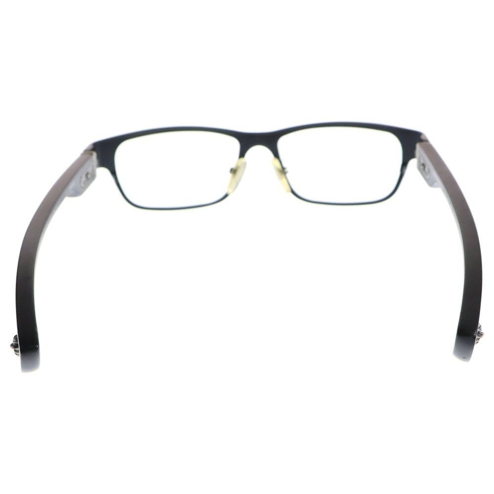 CHROME HEARTS(クロムハーツ) THO BRIWG エボニー ウッドテンプルサングラス アイウェア 眼鏡 ブラック/ブラウン
