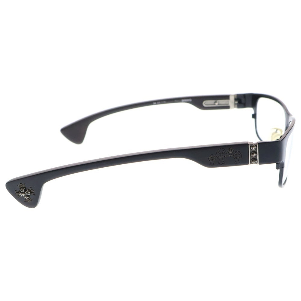 CHROME HEARTS(クロムハーツ) THO BRIWG エボニー ウッドテンプルサングラス アイウェア 眼鏡 ブラック/ブラウン