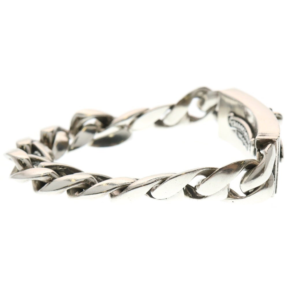 CHROME HEARTS(クロムハーツ) ID DAGGER ダガーIDクラシックリンクブレスレット 13LINK シルバー BCA156