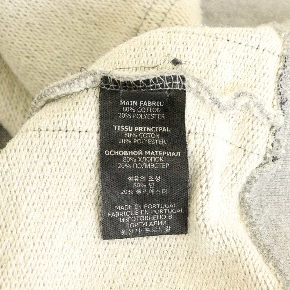 VETEMENTS(ヴェトモン) 21AW LOGO TAPE HOODIE ロゴテープ プルオーバーパーカー グレー UA52TR750G