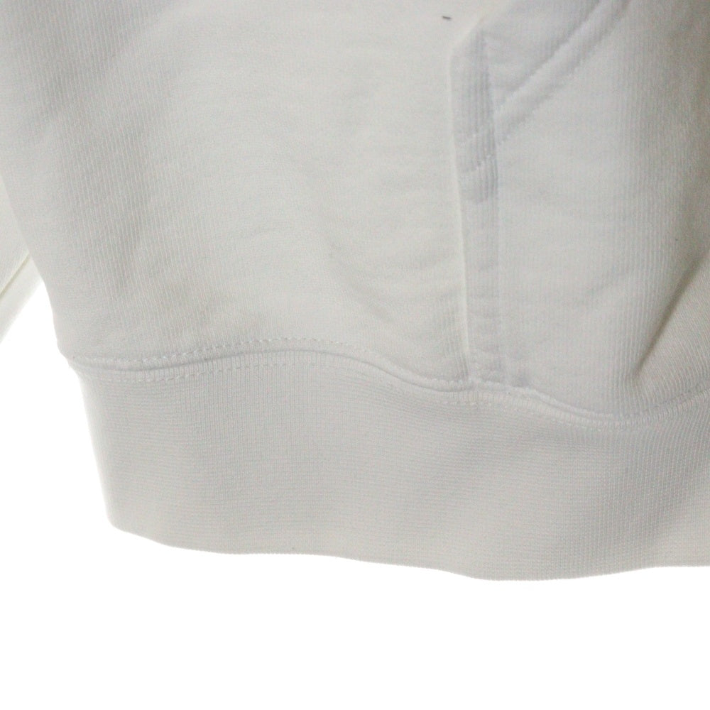 VETEMENTS(ヴェトモン) 21SS Black Label Logo Hoodie ブラックレーベル プリントプルオーバーパーカー ホワイト UA52TR900W