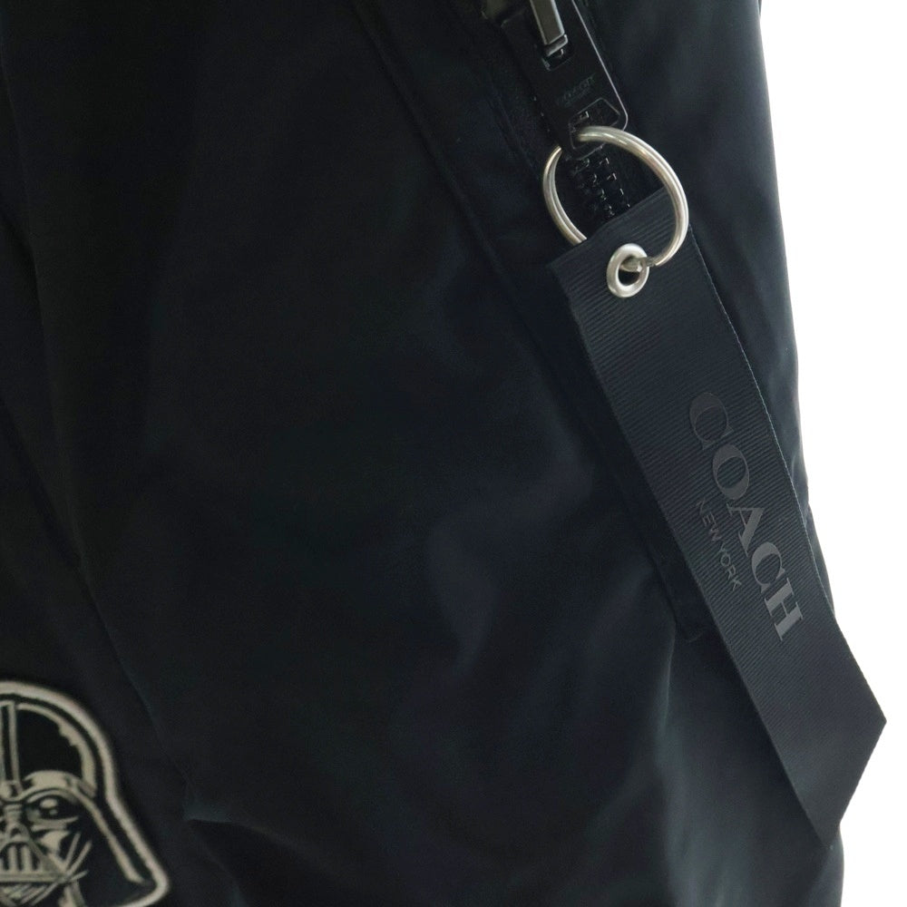 COACH(コーチ) ×STAR WARS ワッペン付きリブブルゾン ブラック E1602-33790