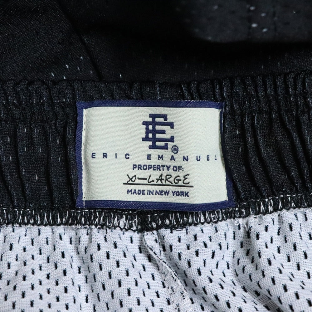 ERIC EMANUEL(エリック エマニュエル) ×MATTY BOY マッティボーイ メッシュ総柄ショーツ ハーフパンツ ブラック