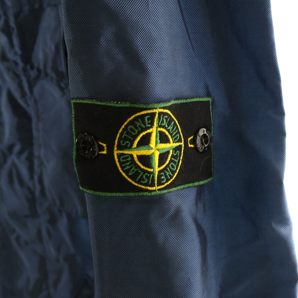 STONE ISLAND(ストーンアイランド) 94AW Formula Steel Field Jacket ワッペン付き コンパスロゴ ナイロンジャケット ブルー 24154L05