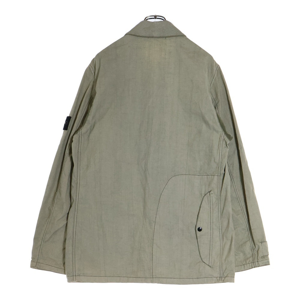 STONE ISLAND(ストーンアイランド) 06SS ワッペン付き フィールドジャケット ライトカーキ 4415A139
