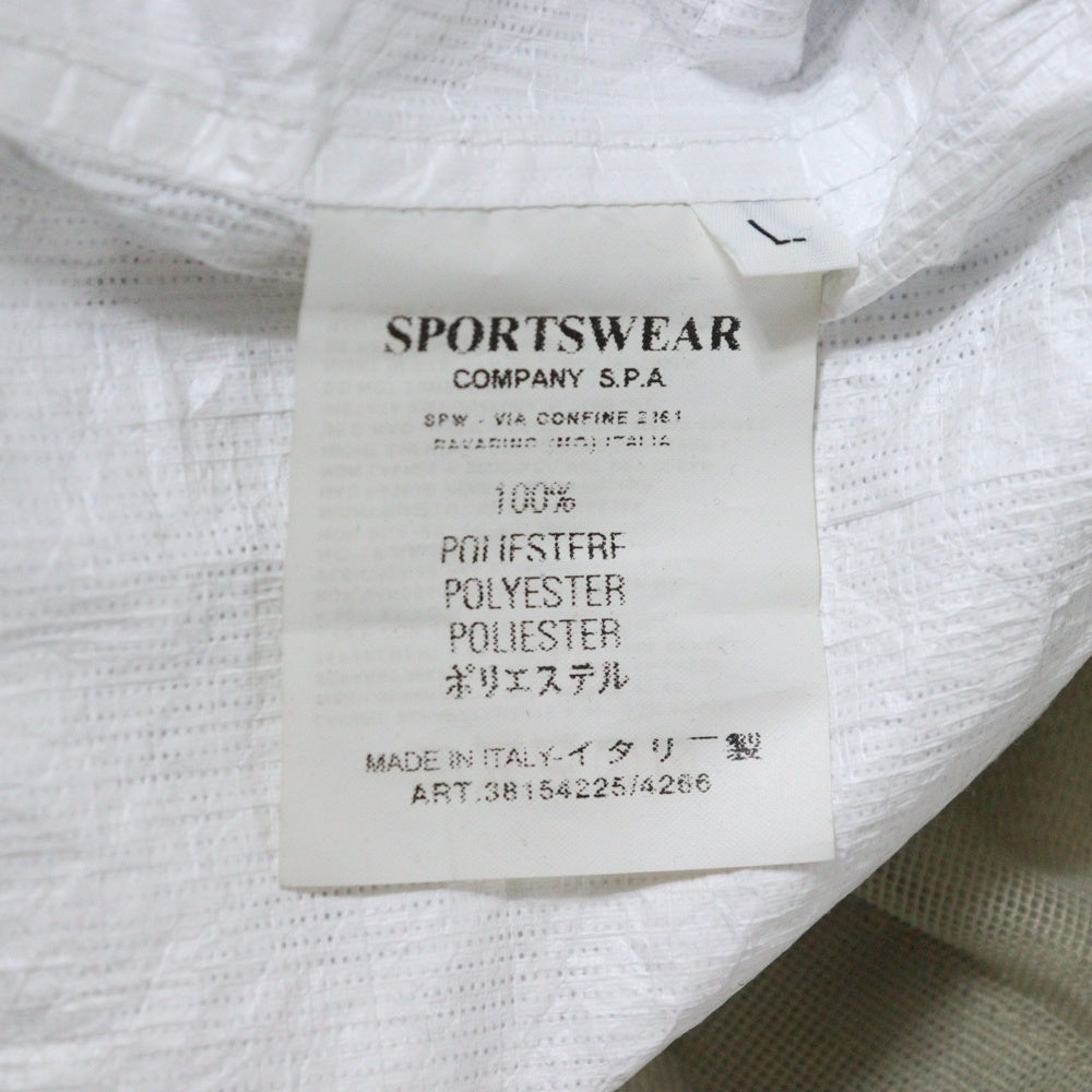 STONE ISLAND(ストーンアイランド) ワッペン付き メッシュレイヤードフーデッドジャケット ベージュ 38154225
