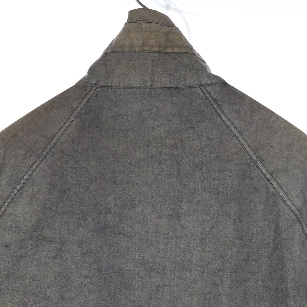 STONE ISLAND(ストーンアイランド) ワッペン付き ハイネックジャケット グレー 36154R17