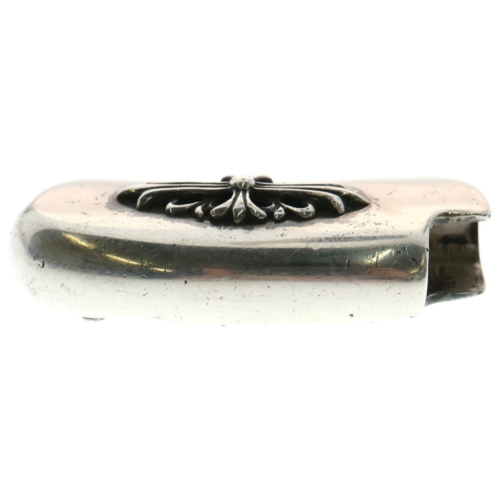 CHROME HEARTS(クロムハーツ) BEANS LIGHTER CASE ビーンズ フローラルクロスライターケース シルバー