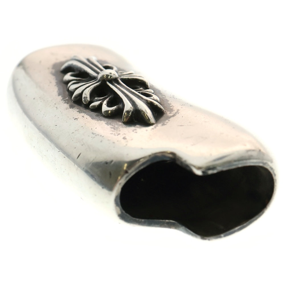 CHROME HEARTS(クロムハーツ) BEANS LIGHTER CASE ビーンズ フローラルクロスライターケース シルバー