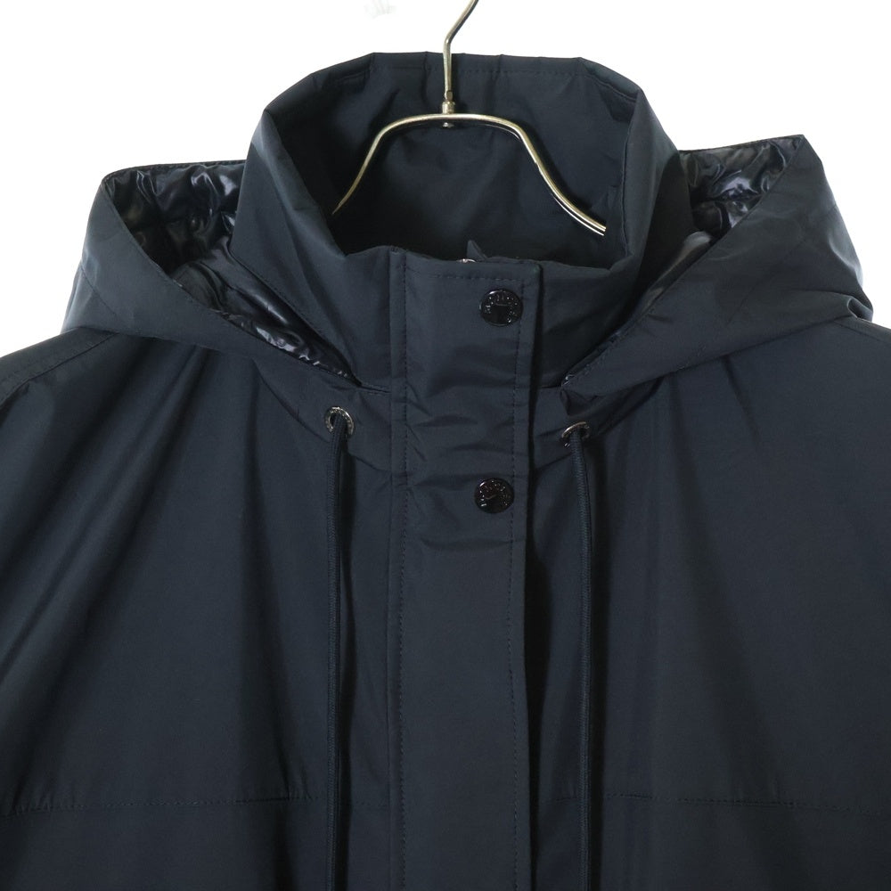 MONCLER(モンクレール) 22AW AMANCE GIUBBOTTO レディース フード付き ナイロンコート ブラック H20931C00022 5968J