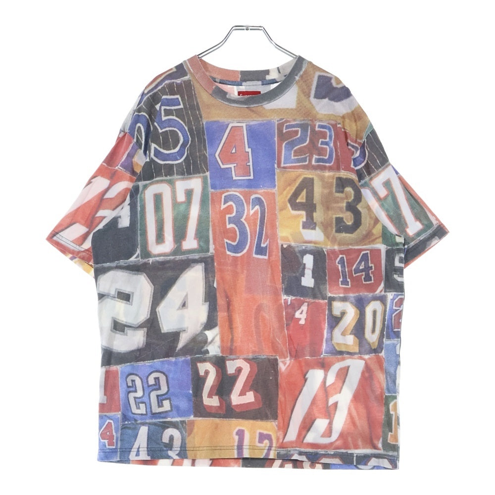 SUPREME(シュプリーム) 23SS Jersey Collage S/S Top ジャージーコラージュショートスリーブトップ 転写プリント半袖Tシャツ マルチカラー