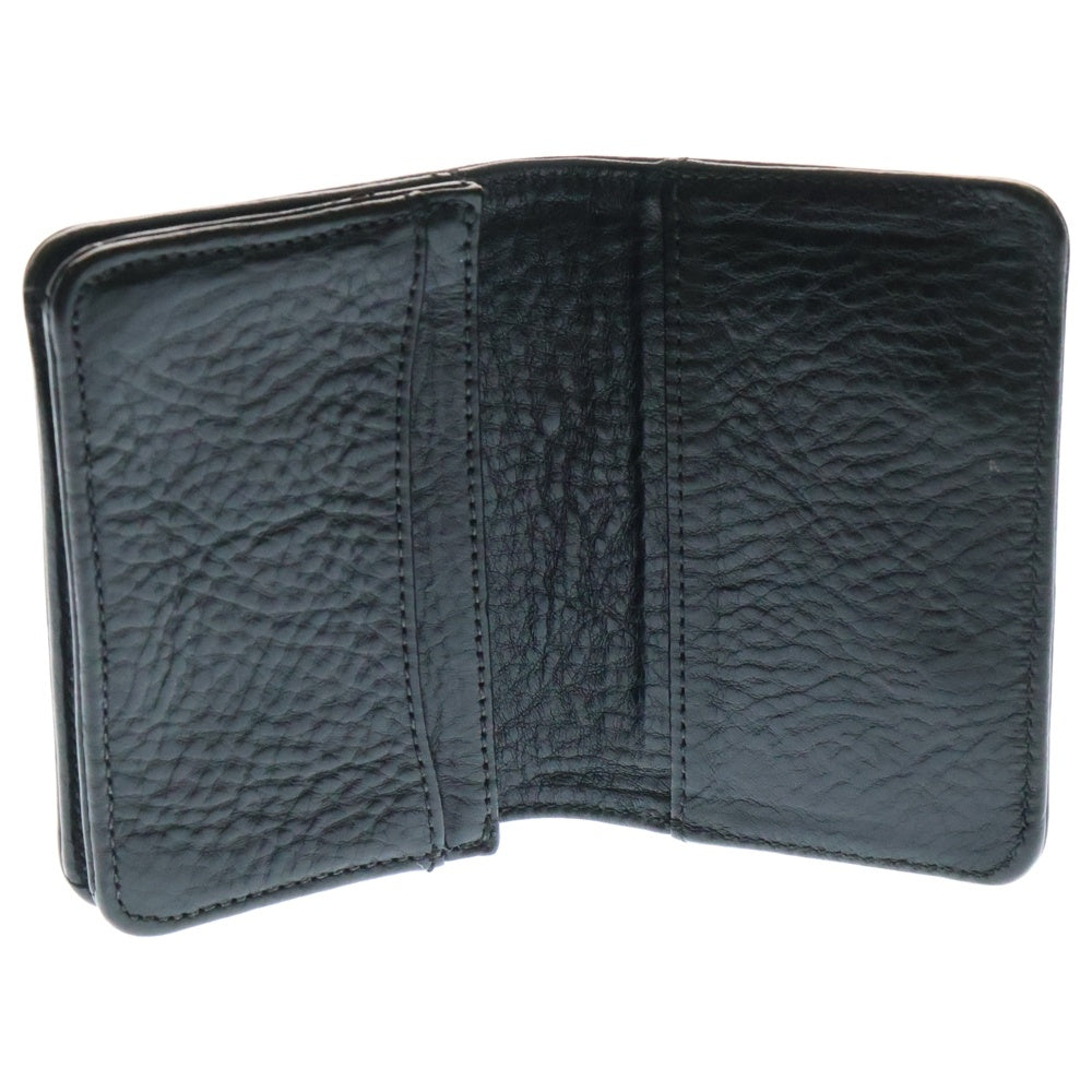 CHROME HEARTS(クロムハーツ) CRD CSE3PKTWDV1 スクロールラベル3ポケットレザーカードケース