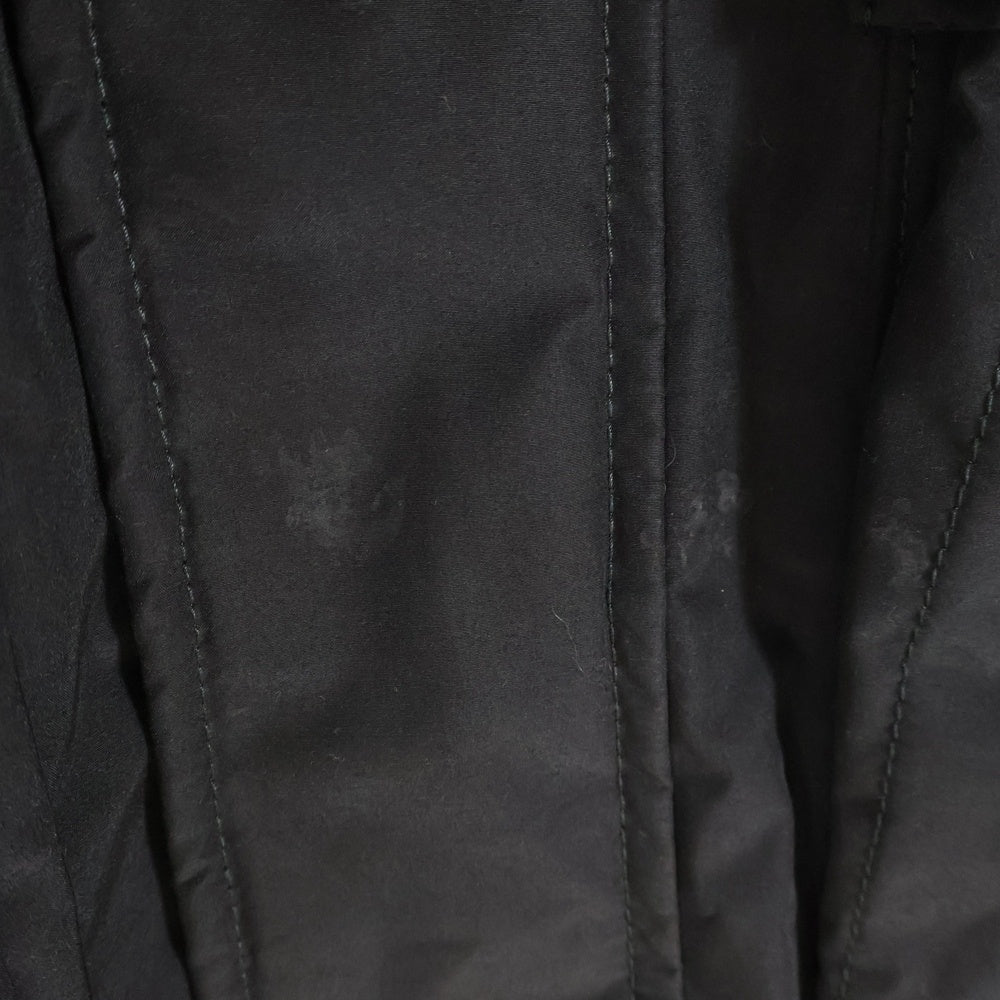 DIESEL(ディーゼル) W-MILOW ファーフード付 コットン コート ブラック A15037 0IDAP