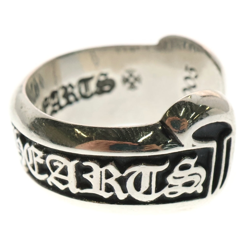 CHROME HEARTS(クロムハーツ) SM SCROLL LABEL スモールスクロールラベル リング シルバー BCA413