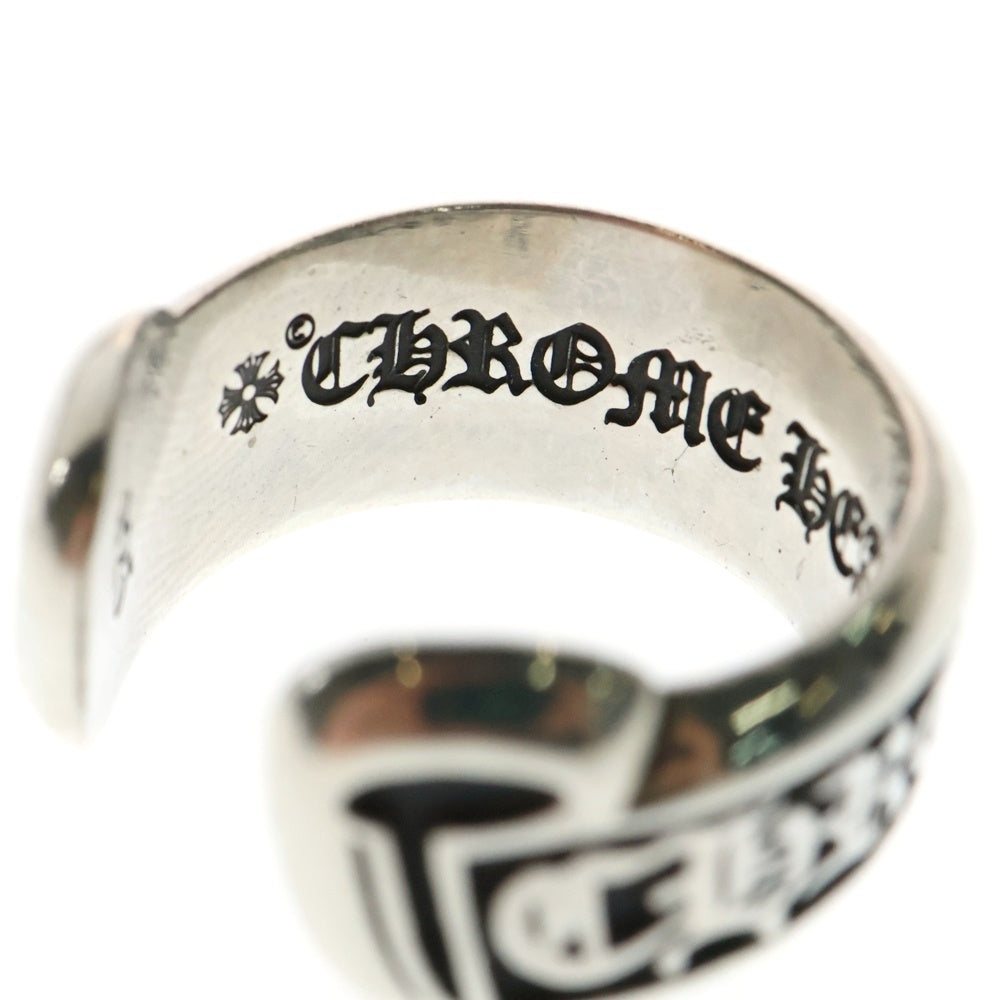 CHROME HEARTS(クロムハーツ) SM SCROLL LABEL スモールスクロールラベル リング シルバー BCA413