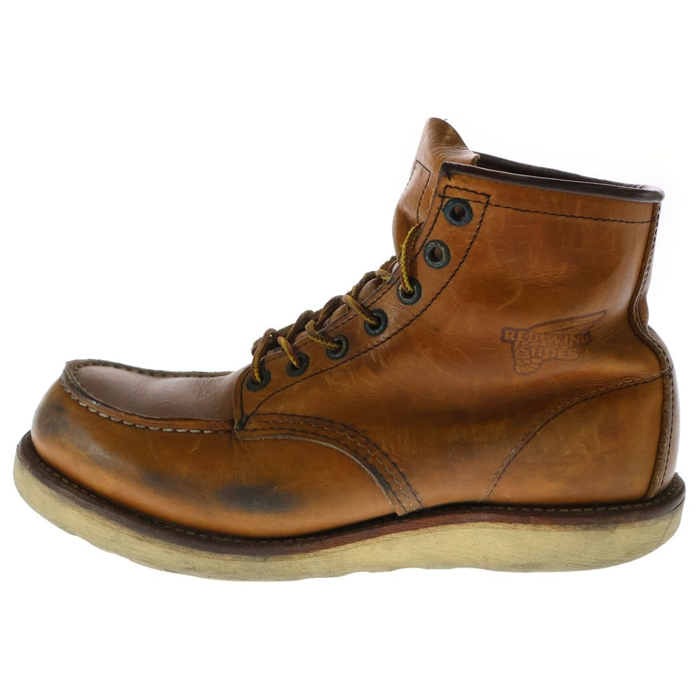 RED WING(レッド ウイング) 6-INCH CLASSIC MOC 6インチクラシックモックトゥ レースアップブーツ ブラウン 875