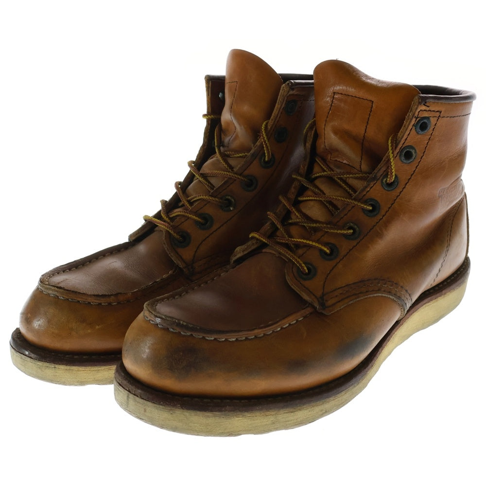 RED WING(レッド ウイング) 6-INCH CLASSIC MOC 6インチクラシックモックトゥ レースアップブーツ ブラウン 875