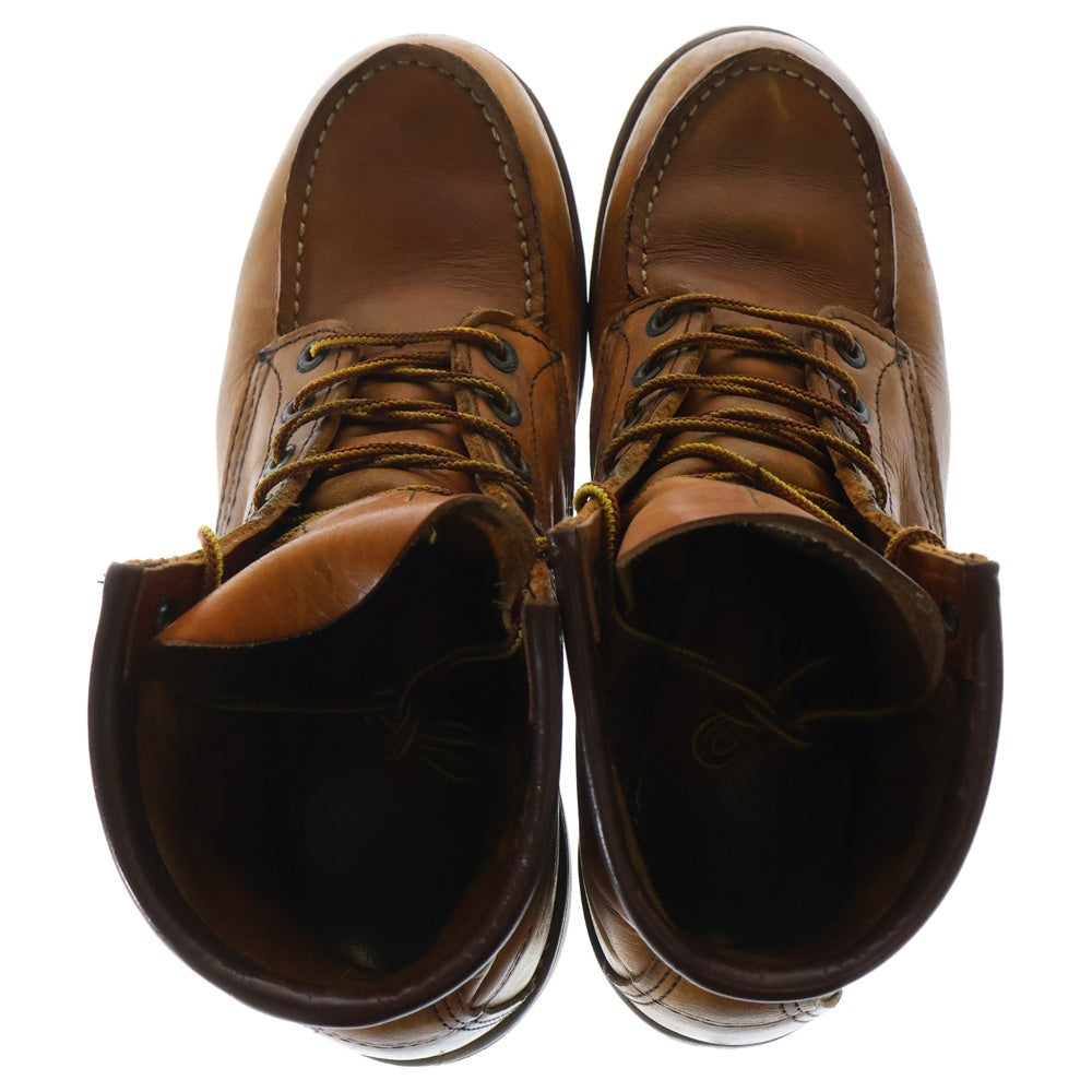 RED WING(レッド ウイング) 6-INCH CLASSIC MOC 6インチクラシックモックトゥ レースアップブーツ ブラウン 875